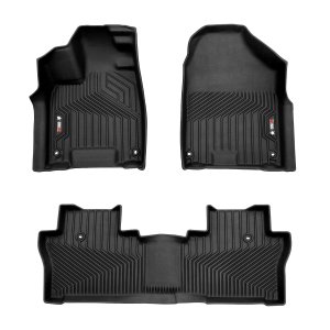 Honda Passport Floor Mats - Omac - 3D Texan Premium TPE - Black - '19-'25